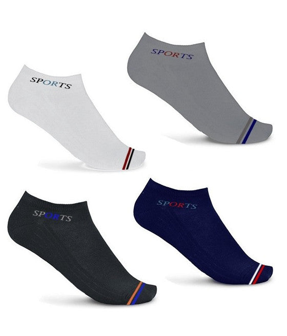 12 Paar Socken Mann Knöchel in Baumwolle verschiedene Farben und Fantasien MC-2508