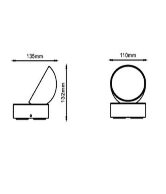 12 Watt IP54 CCT LED-LED-Applikation 3 Lichtschattungen 570-3C