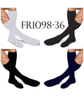 12 PAAR FARBIGE HERRENSOCKEN AUS BAUMWOLLE MIT PUNKTEN HALBES BEIN FR1098-36