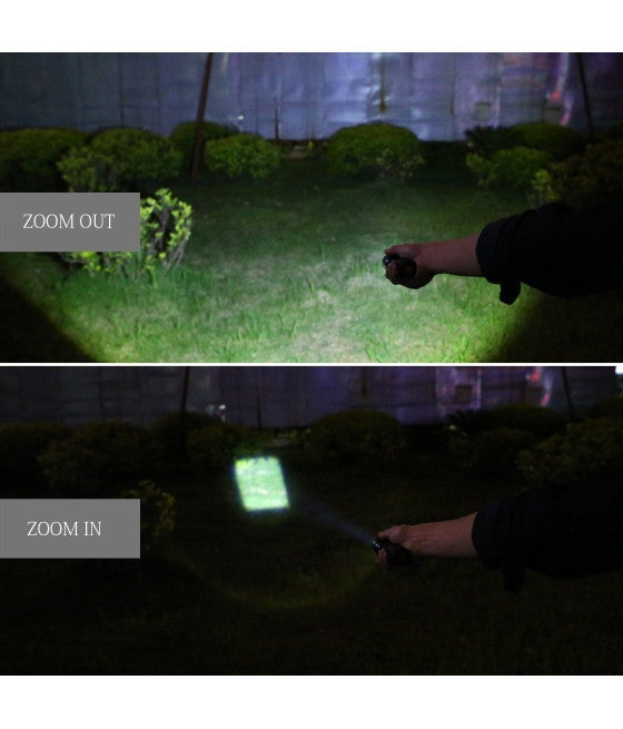 1200 lmn ultra führte militärische taktische Fackel wasserdicht mit 5 mod.