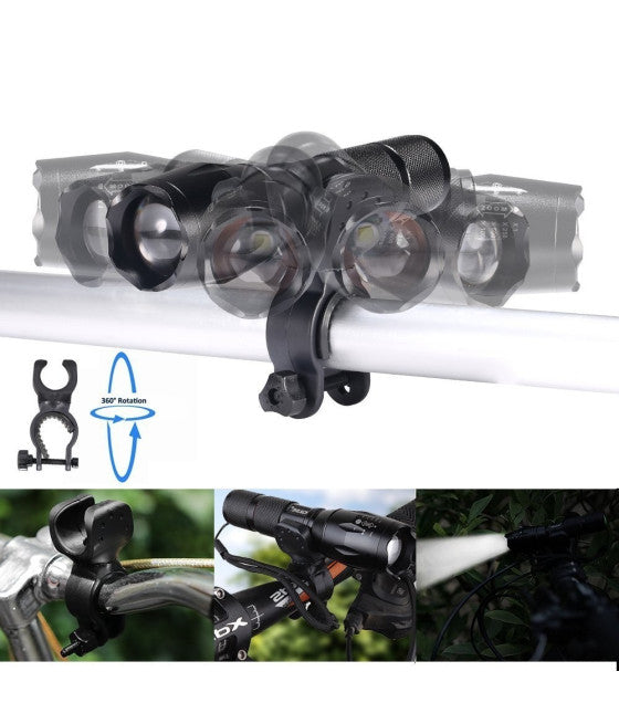 1200 lmn ultra führte militärische taktische Fackel wasserdicht mit 5 mod.