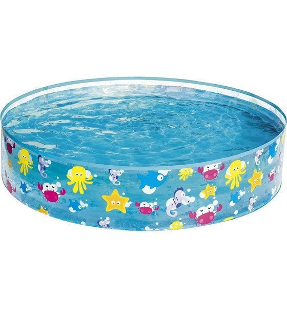 122X25CM OBERIRDISCHES STARRES SCHWIMMBAD FÜR KINDER 55028
