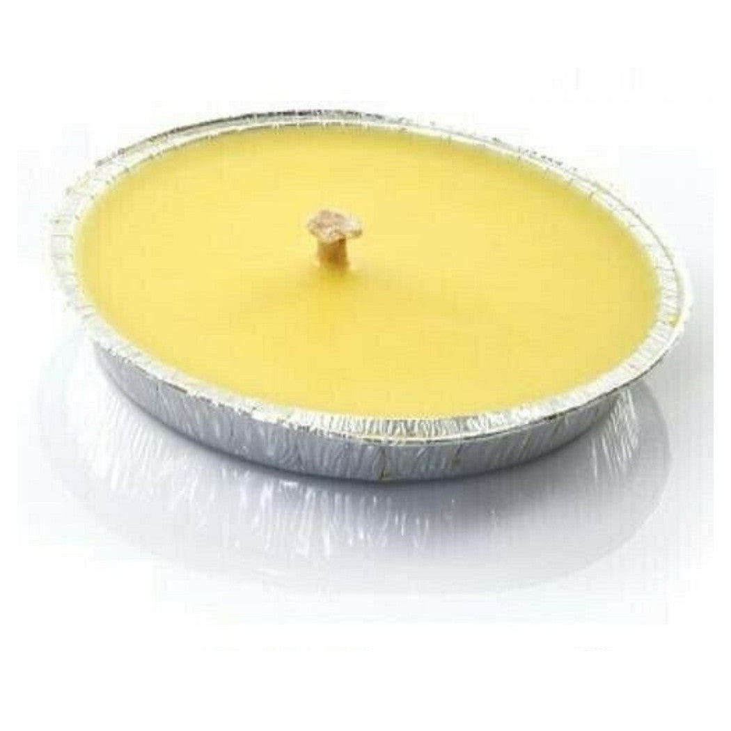 12 STÜCK ALUMINIUM CITRONELLA SCHALE ANTI-MOSKITO-KERZE 14CM