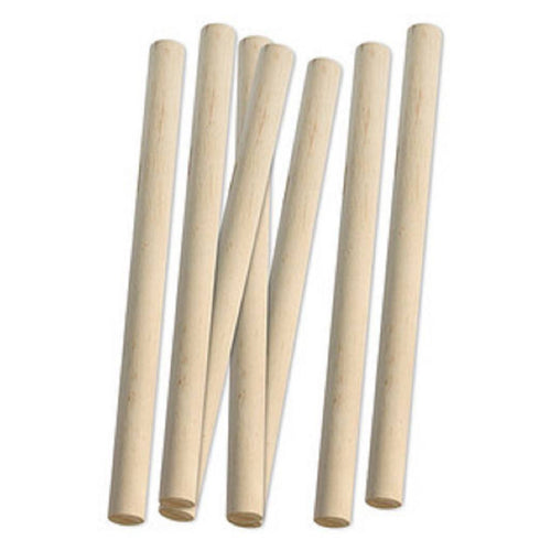 12 BASTONCINI IN LEGNO NATURALE ATTIVITÀ CREATIVE STECCHETTE 19X300MM