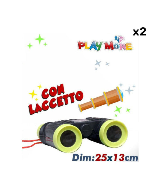 2 BINOCOLO PEZZZZEN FÜR KINDER MASCHERA CARNEVALE AVVENTURA CACCIA ZU TESORO