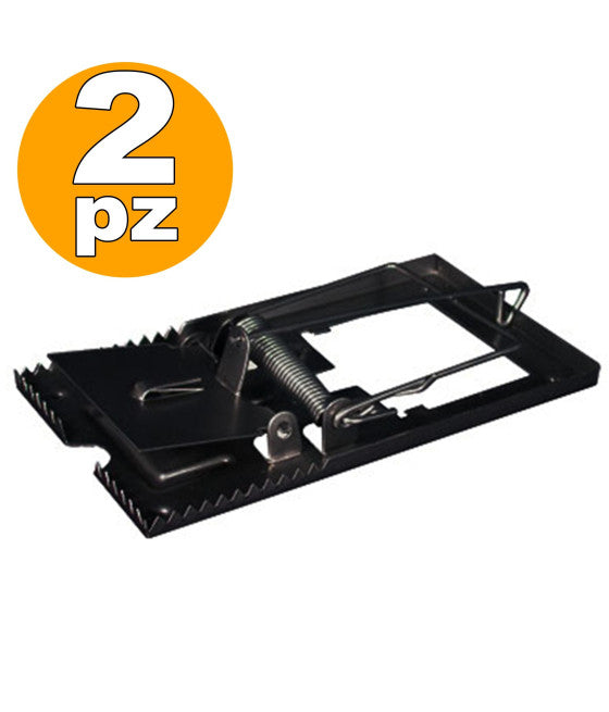 2 MAUSEFALLEN KLASSISCHE MAUSEFALLE SCHNELL UND EFFEKTIV NAGETIER-SCHÄDLINGE