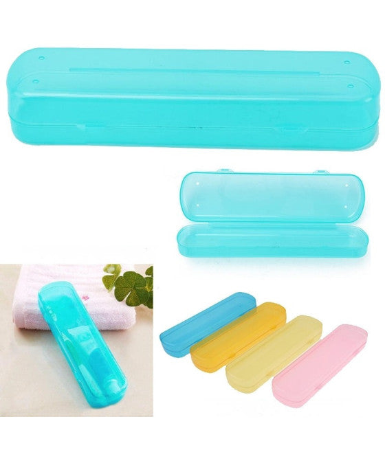 2 ZAHNBÜRSTENETUI ZAHNPASTA ZAHNBÜRSTENABDECKUNG HALTER ZAHNKAPPE