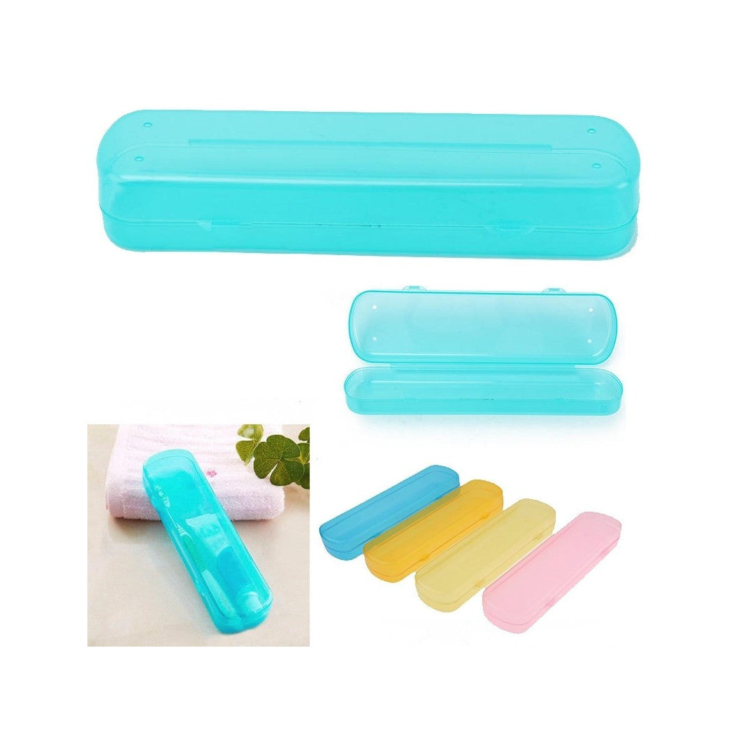 2 ZAHNBÜRSTENETUI ZAHNPASTA ZAHNBÜRSTENABDECKUNG HALTER ZAHNKAPPE