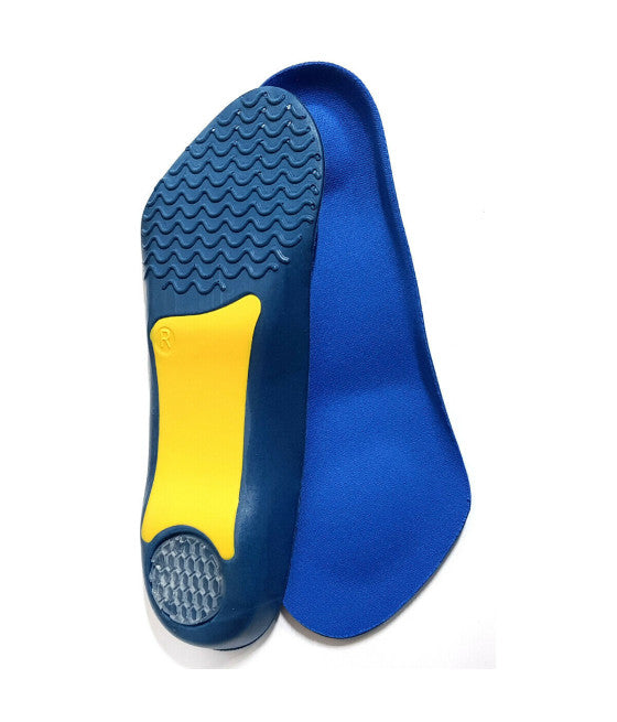 2 GEL-EINLEGESOHLEN ANTIBAKTERIELL FUSSBETT UNTERSTÜTZUNG HERRENSCHUHE DAMEN GRÖSSE 40 - 46