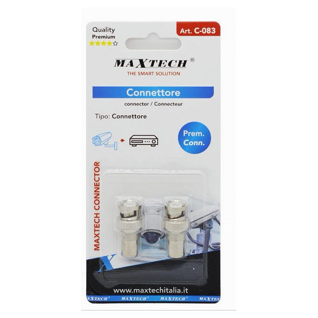 2 Stück BNC-Stecker an Antennenstecker C-083