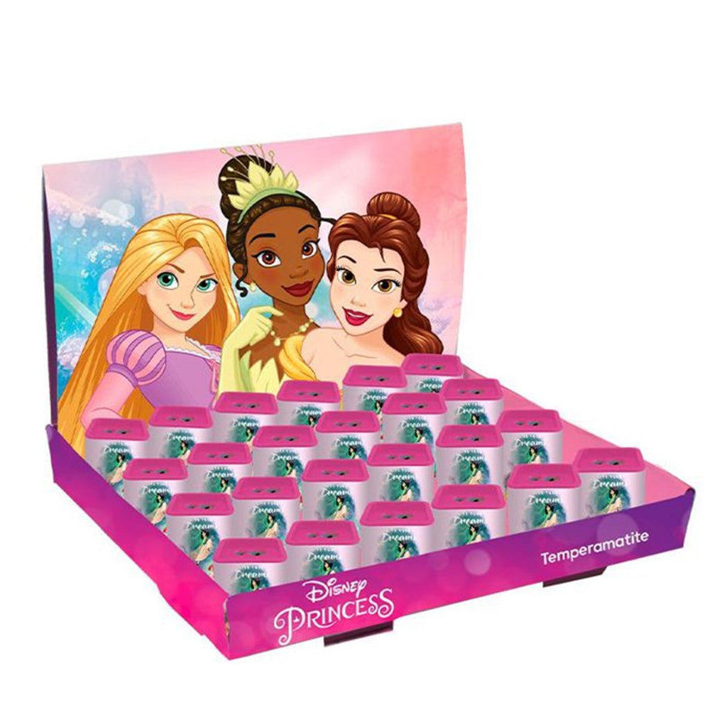 24 stück Bleistiftspitzer Square Doppelloch Prinzessinnen Mädchen 961426