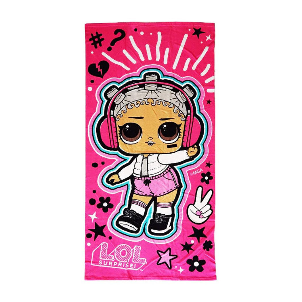 140*70 BAUMWOLLE STRANDTUCH LOL ÜBERRASCHUNG + KOSTENLOSE TASCHE