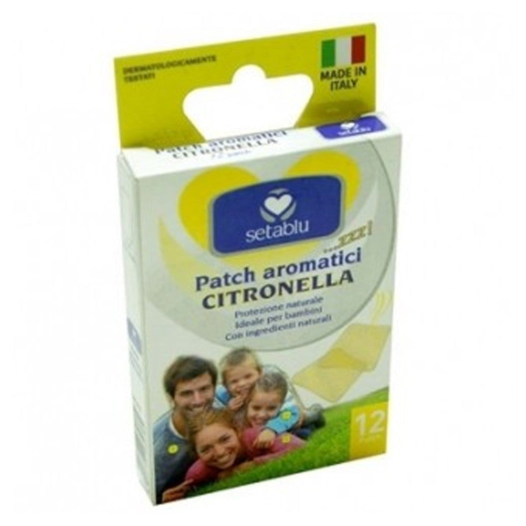 12 CITRONELLA PATCH PATCHES NATÜRLICHEN MÜCKENSCHUTZ INSEKTENSCHUTZMITTEL