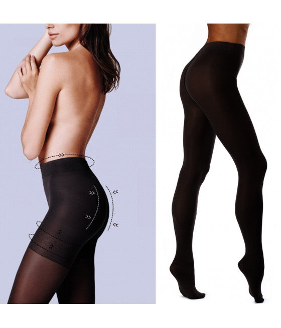 280 DEN STRUMPFHOSEN SCHWARZ ABNEHMEN STRÜMPFE PRESS-UP KÖRPERPFLEGE