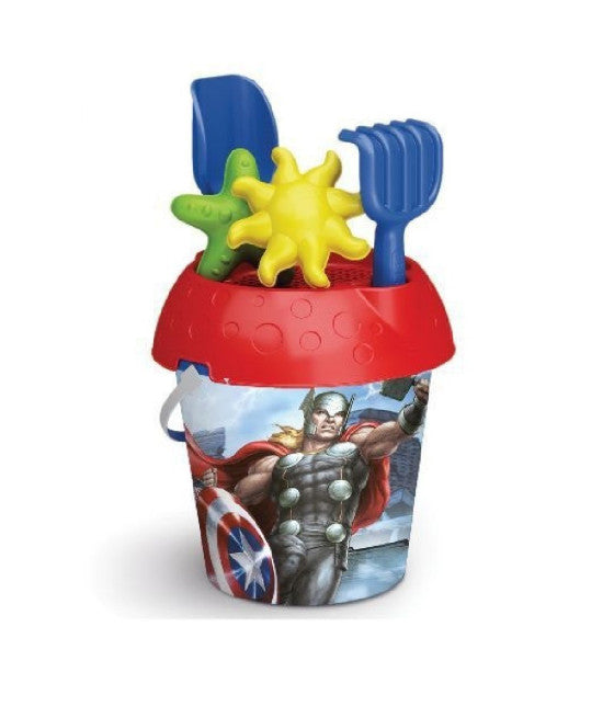 18CM AVENGERS EIMER FORMEN ZUBEHÖR STRAND SPIELE BABY STRAND