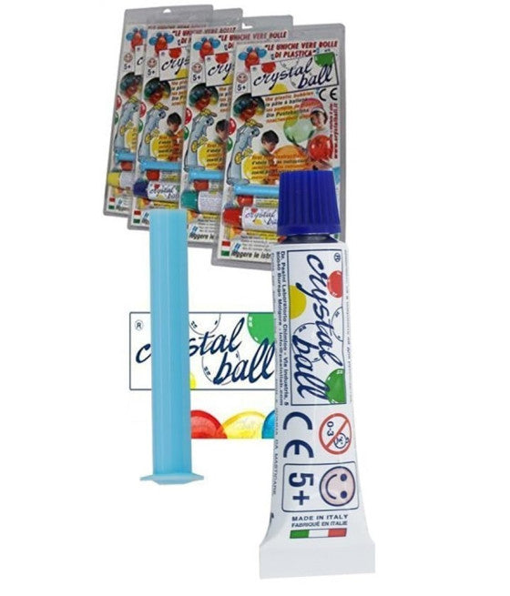 1 PACK KRISTALLKUGELN KUNSTSTOFFBLASEN PARTYSPIEL FÜR KINDER