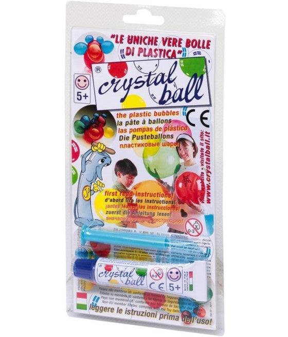 1 PACK KRISTALLKUGELN KUNSTSTOFFBLASEN PARTYSPIEL FÜR KINDER