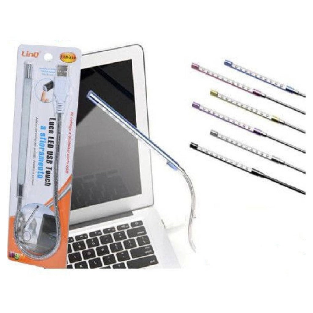 10 LED USB TOUCH LAMPE FÜR LAPTOPS LAPTOPS PC LED-830