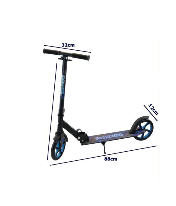 2-RAD-SCOOTER, HÖHENVERSTELLBAR, SCHNELL, LEICHT, VIELSEITIG, ERWACHSENE KINDER