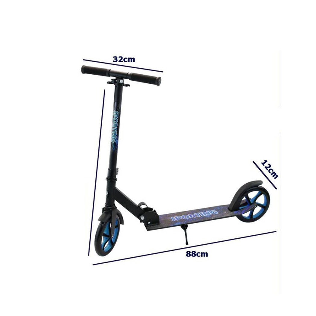 2-RAD-SCOOTER, HÖHENVERSTELLBAR, SCHNELL, LEICHT, VIELSEITIG, ERWACHSENE KINDER