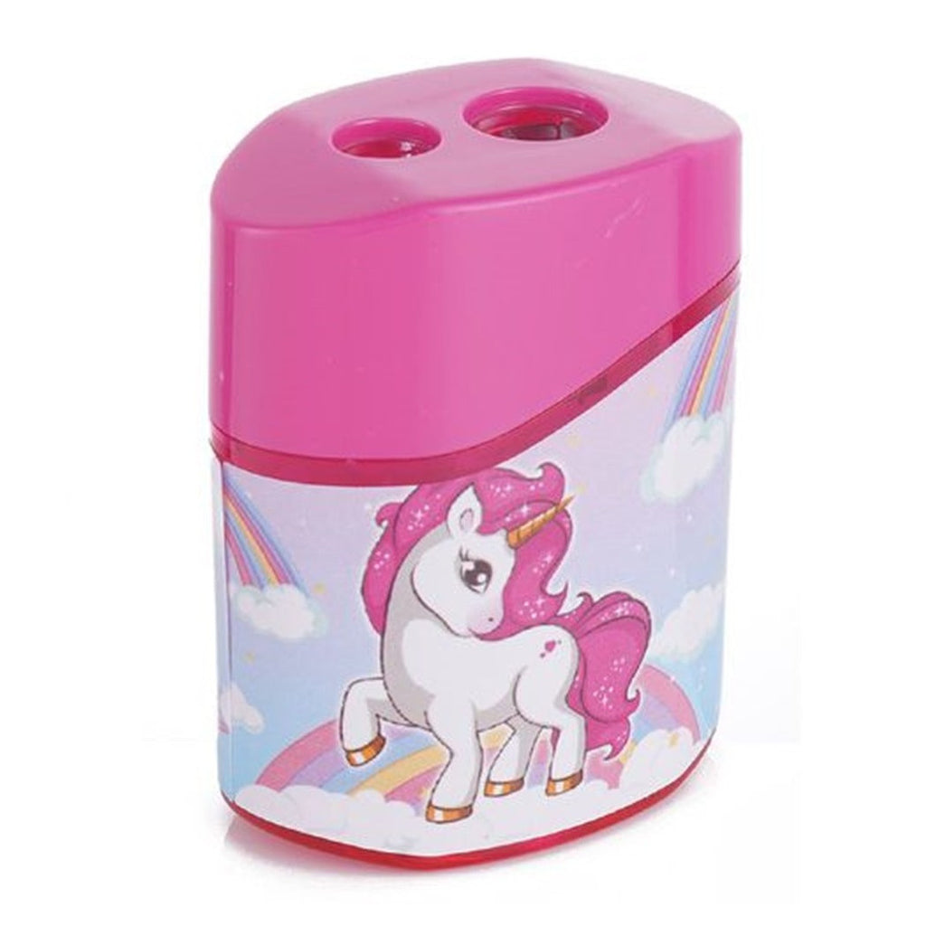 2-Loch-Oval-Bleistiftspitzer mit Einhorn-Tank-Girls 737861