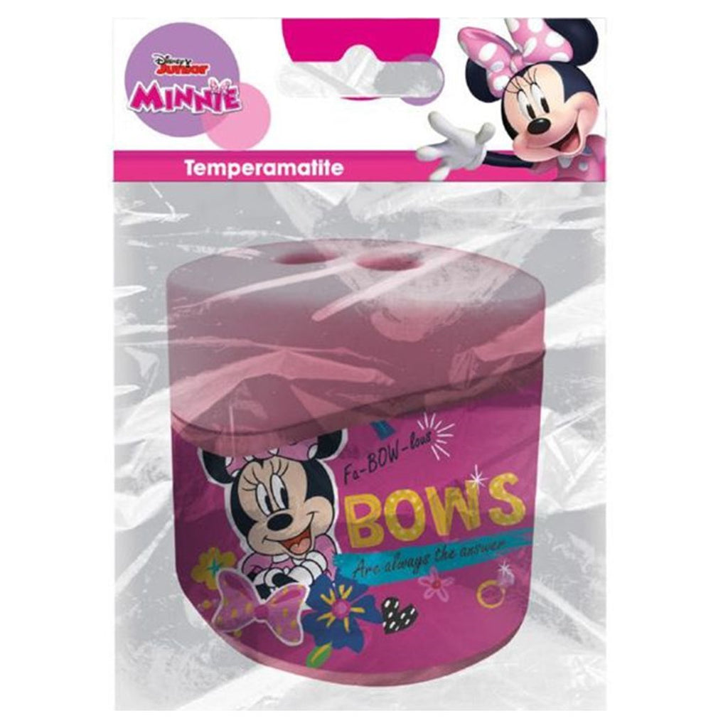 2-Loch-Oval-Bleistiftspitzer mit Minnie-Mädchen-Tank 960467