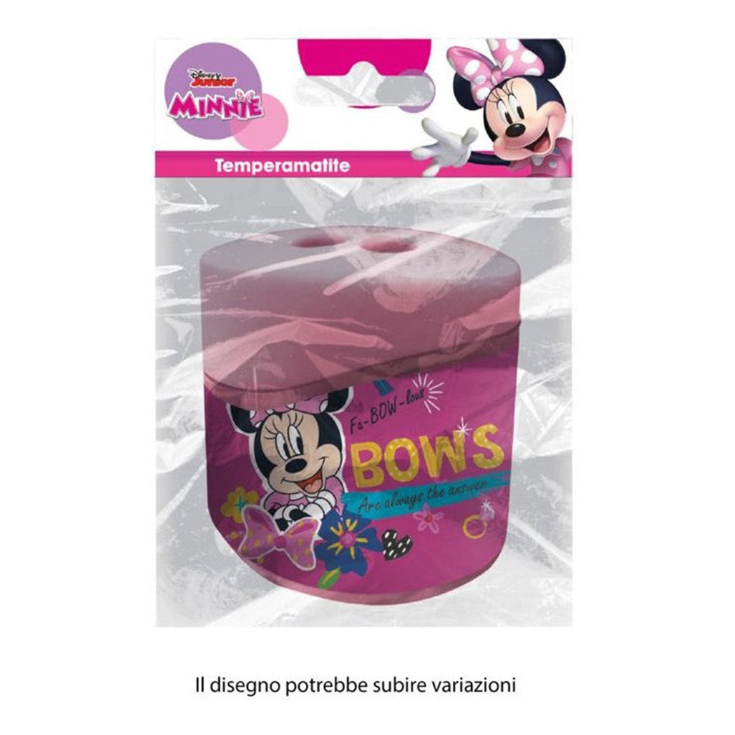 2-Loch-Oval-Bleistiftspitzer mit Minnie-Mädchen-Tank 960467