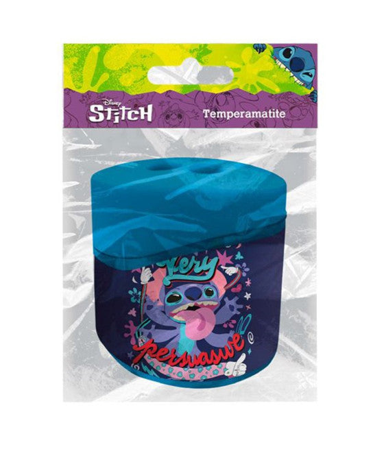 2-Loch-Oval-Bleistiftspitzer mit Stichbehälter Kinder 960504