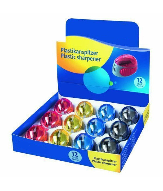 12 STÜCK MARIENKÄFER FARBIGER PLASTIK-BLEISTIFTSPITZER