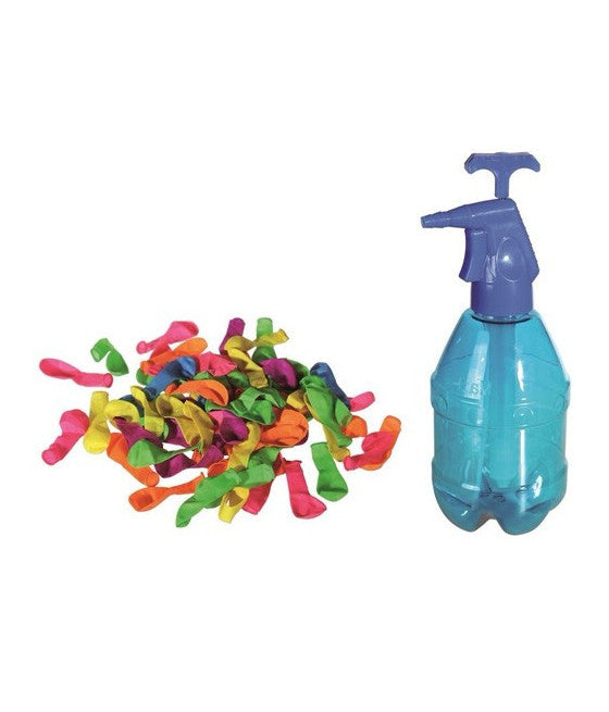 2 LITER WASSERBALLONPUMPE MIT 250 LUFTBALLONS INKLUSIVE STRANDPARTY