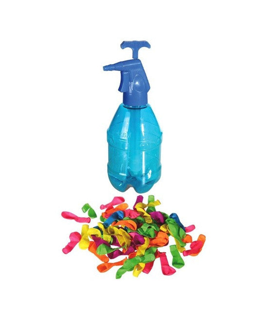 2 LITER WASSERBALLONPUMPE MIT 250 LUFTBALLONS INKLUSIVE STRANDPARTY