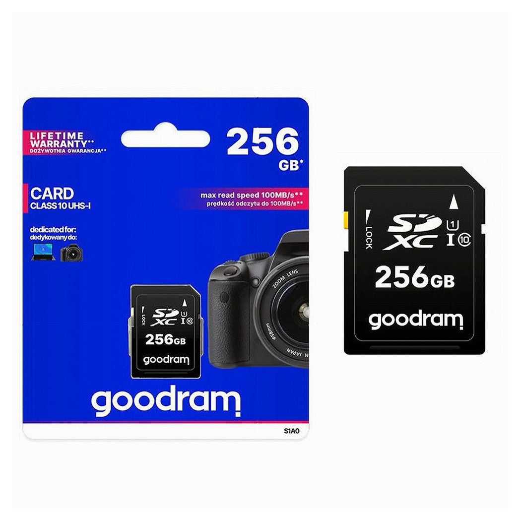 256 GB SD-KARTE-SPEICHERKARTE FÜR KAMERAS DER KLASSE 10 S1A0-256 GB