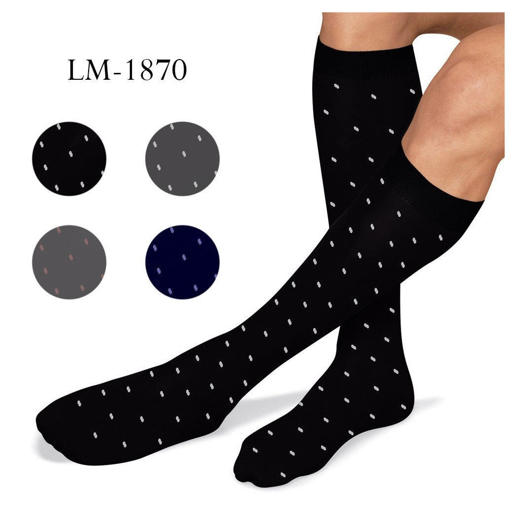 12 PAAR SORTIERTE BAUMWOLLE HERREN LANGE SOCKEN SCHWARZ BLAU ANTHRAZIT LM-1870