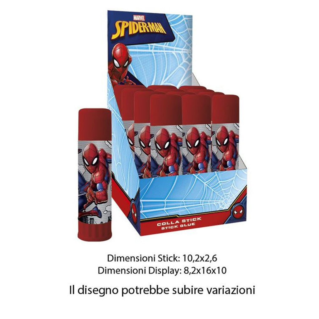 12 stücke Kleberstock 25gr Grafiken Spiderman School Geschenke Kinder 964557