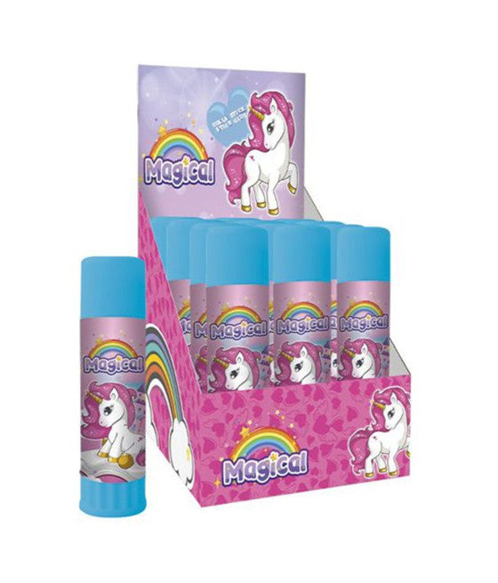12 stücke Klebstapel 25gr Unicorn School School Geschenke Mädchen 738936
