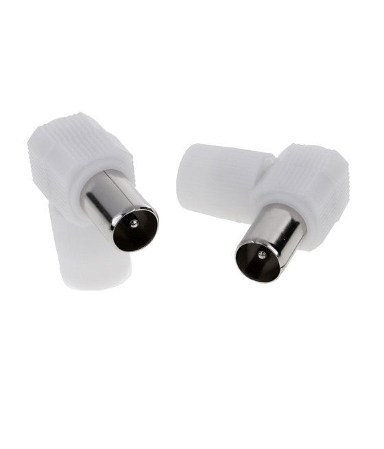 2 STÜCK RECHTWINKLIGER TV-ANTENNENANSCHLUSS C-087