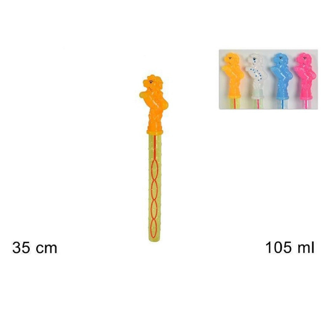 2 STÜCK SEIFENBLASEN 105ML SCHWERT PFERD SPASS SPIEL KINDER 35CM