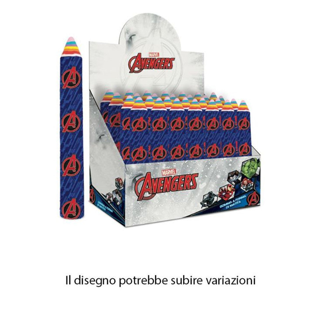 24 stücke Gummi zum Löschen von Form Riesen Bleistift Avengers Geschenk Kinder