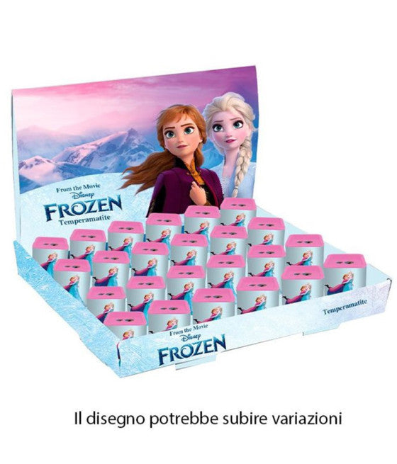 24 stück Bleistiftspitzer Square Doppelloch Gefrorene Mädchen 961396