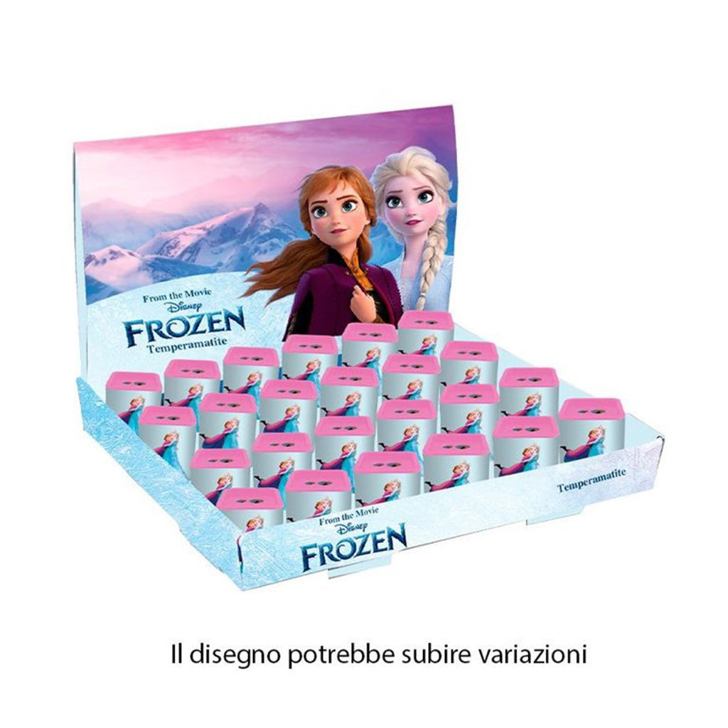 24 stück Bleistiftspitzer Square Doppelloch Gefrorene Mädchen 961396