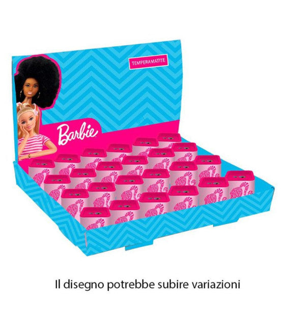 24 stück Bleistiftspitzer in quadratischen Doppelloch Barbie Girls 961389