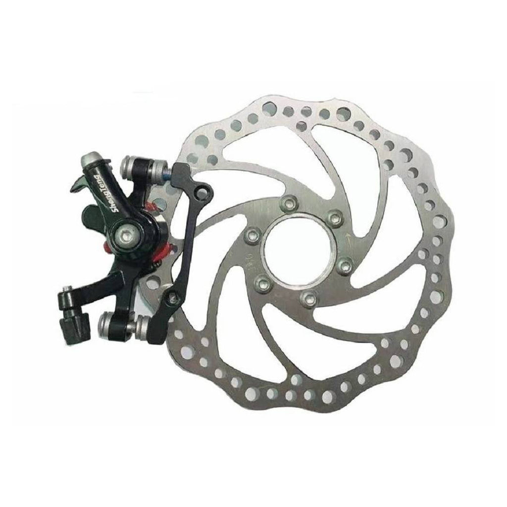 16 CM SCHEIBENBREMSSET MIT MECHANISCHEM BREMSSATTEL FÜR FAHRRAD ZX-9918