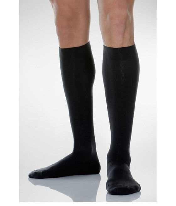 12 PAAR HERREN BAUMWOLLE LANGE SOCKEN SCHWARZ 40-46 KNIEHOCH A009-4