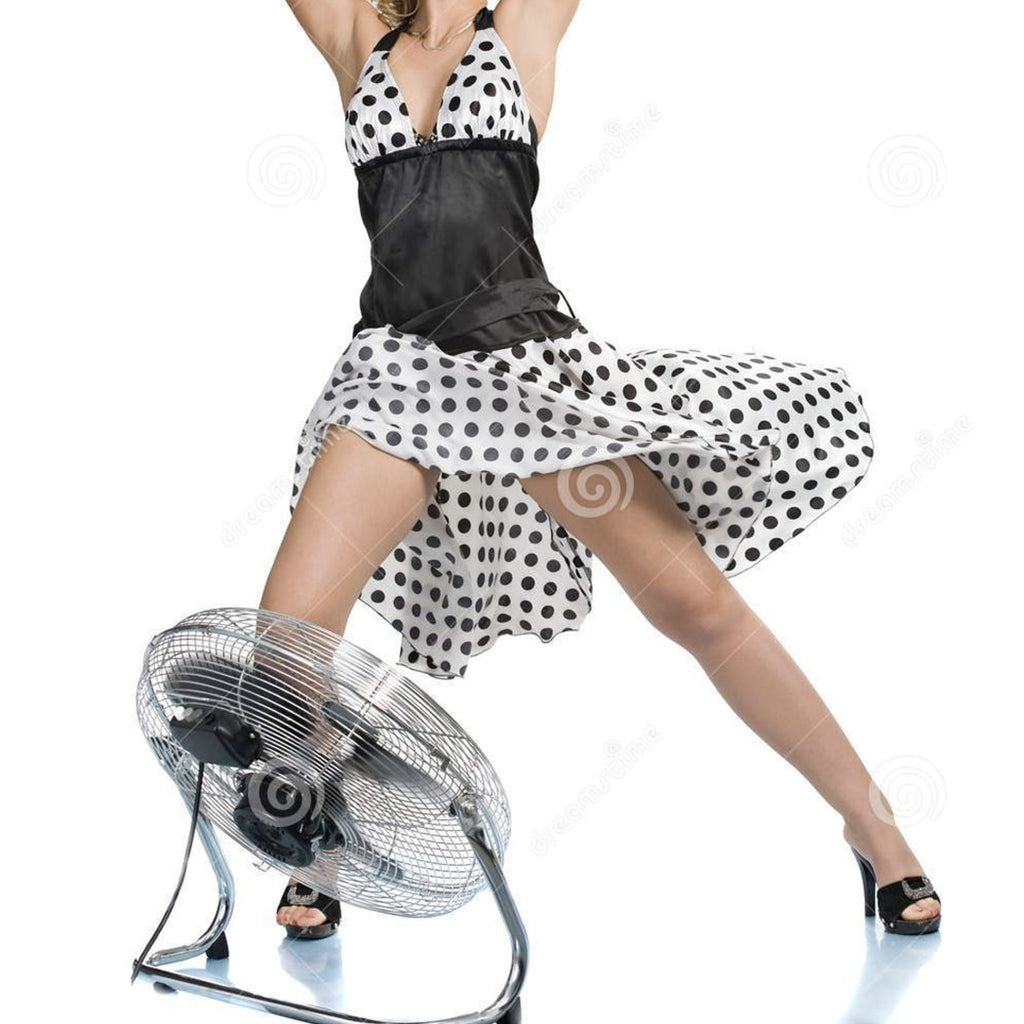 120W METALL BODENVENTILATOR MIT 3 FLÜGELN 50CM MOTOR 3 GESCHWINDIGKEITEN