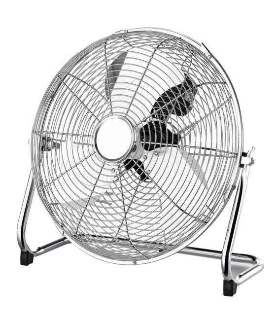 120W METALL BODENVENTILATOR MIT 3 FLÜGELN 50CM MOTOR 3 GESCHWINDIGKEITEN