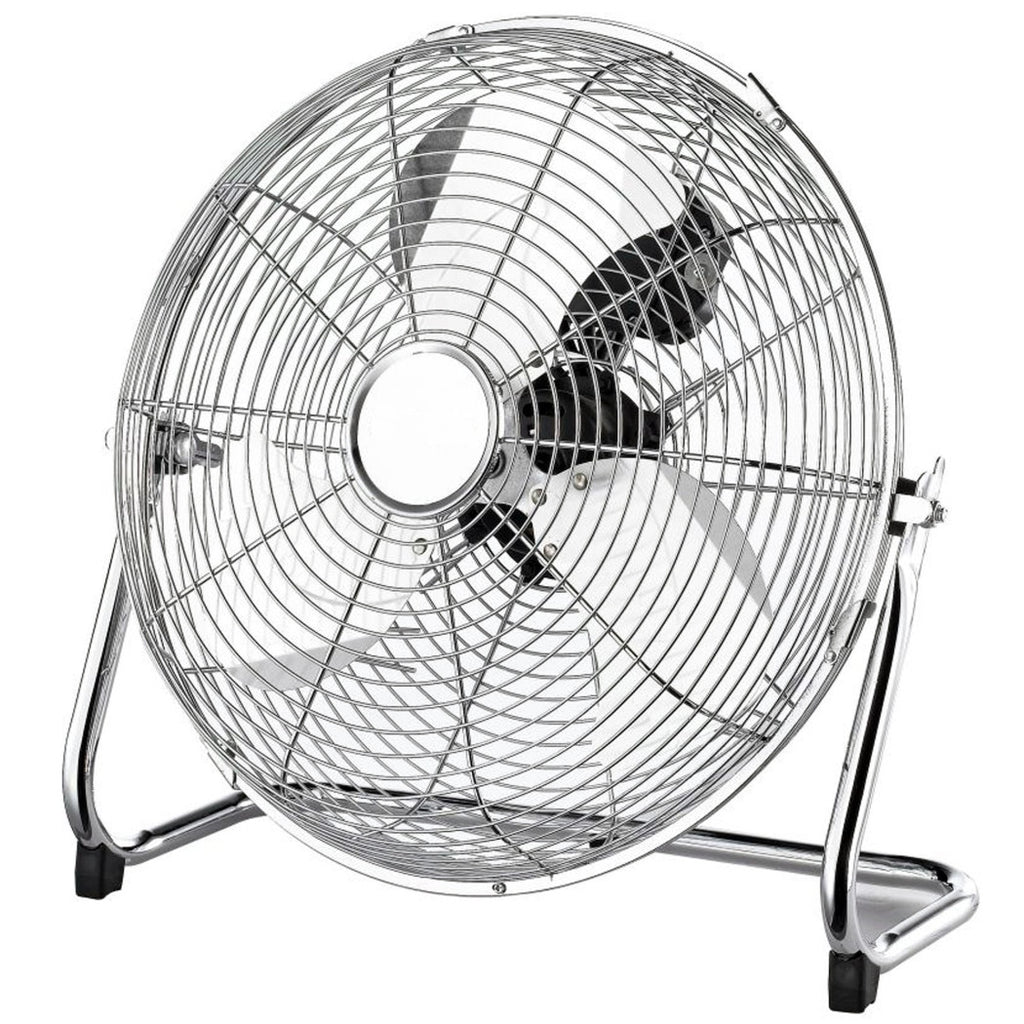 120W METALL BODENVENTILATOR MIT 3 FLÜGELN 50CM MOTOR 3 GESCHWINDIGKEITEN