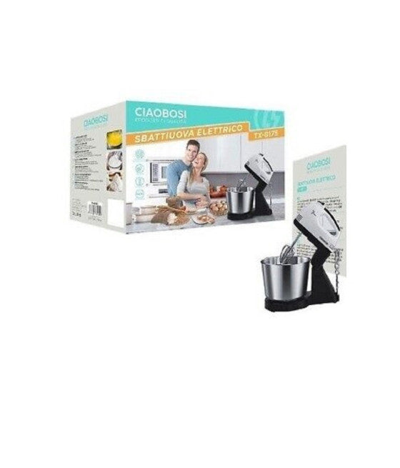 100W ELEKTRISCHER SCHNEEBESEN MIT STAHLEIMER TX8175